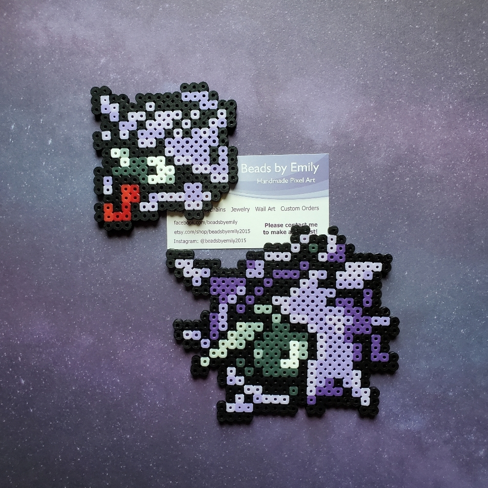 Shellder & Cloyster Magnets - Handmade Pokemon Home Decor - Game Room